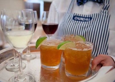 Dark and Stormy's make for a perfect Maine cocktail party.