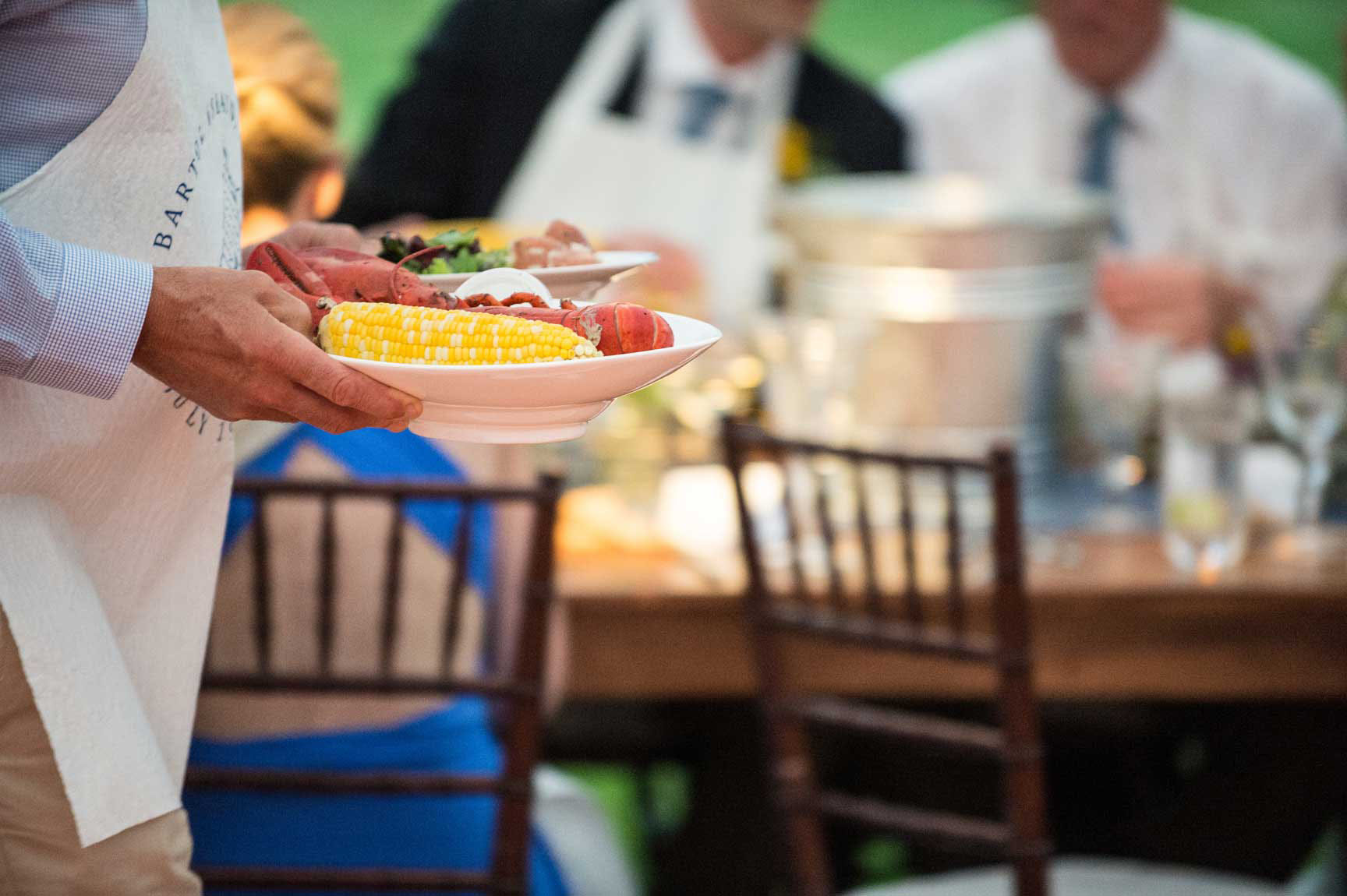 Maine wedding, Maine lobster. Our simple preparation will have guests talking about their authentic Maine wedding experience. www.churchillevents.com